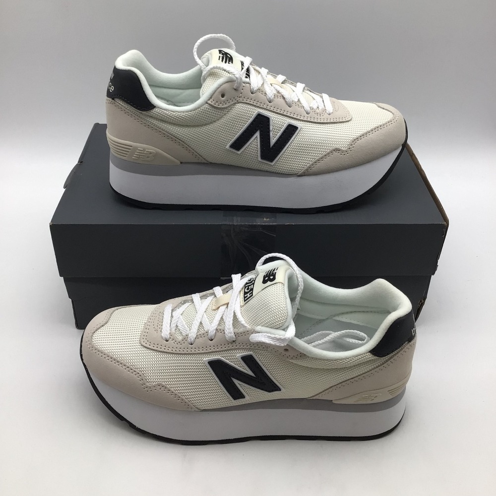 New Balance 515H Womens Platform Sneakers White Beige WL515HAH Size 8.5 NEW